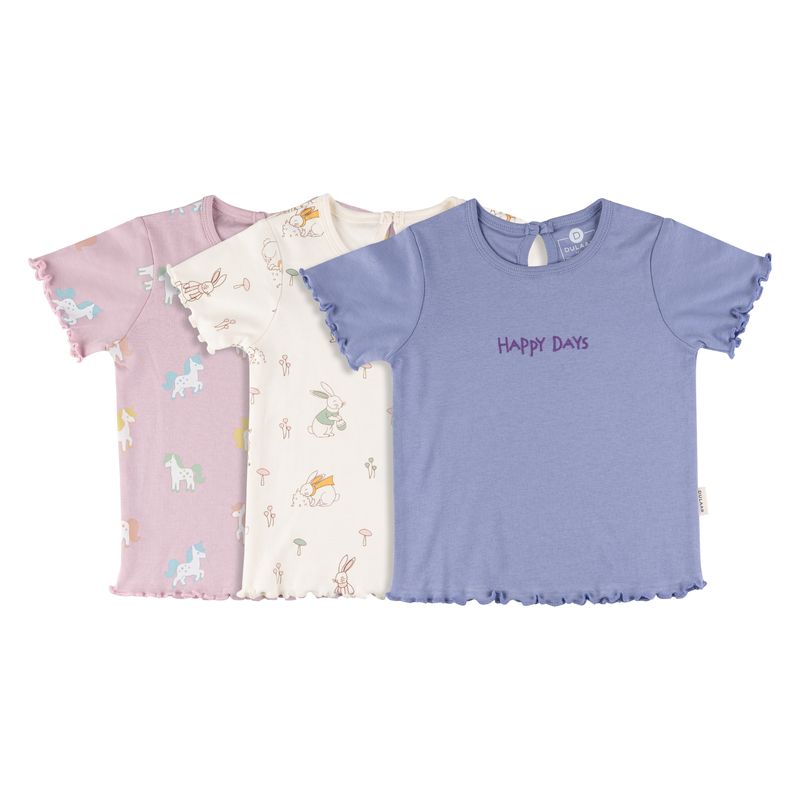 Cotton T-Shirt Set of 3