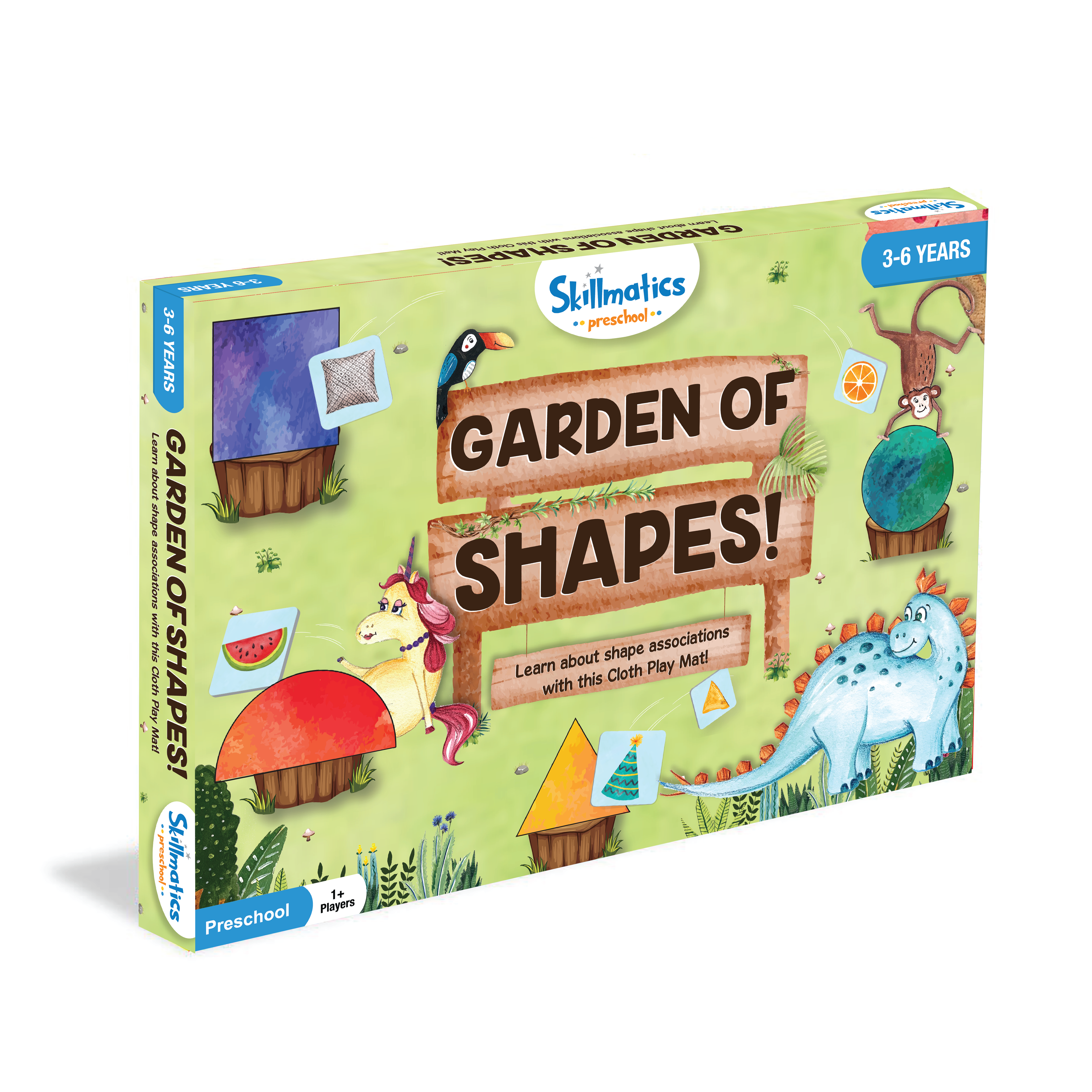 Preschool Toys : Garden of Shapes | Educational Activity Play Mats