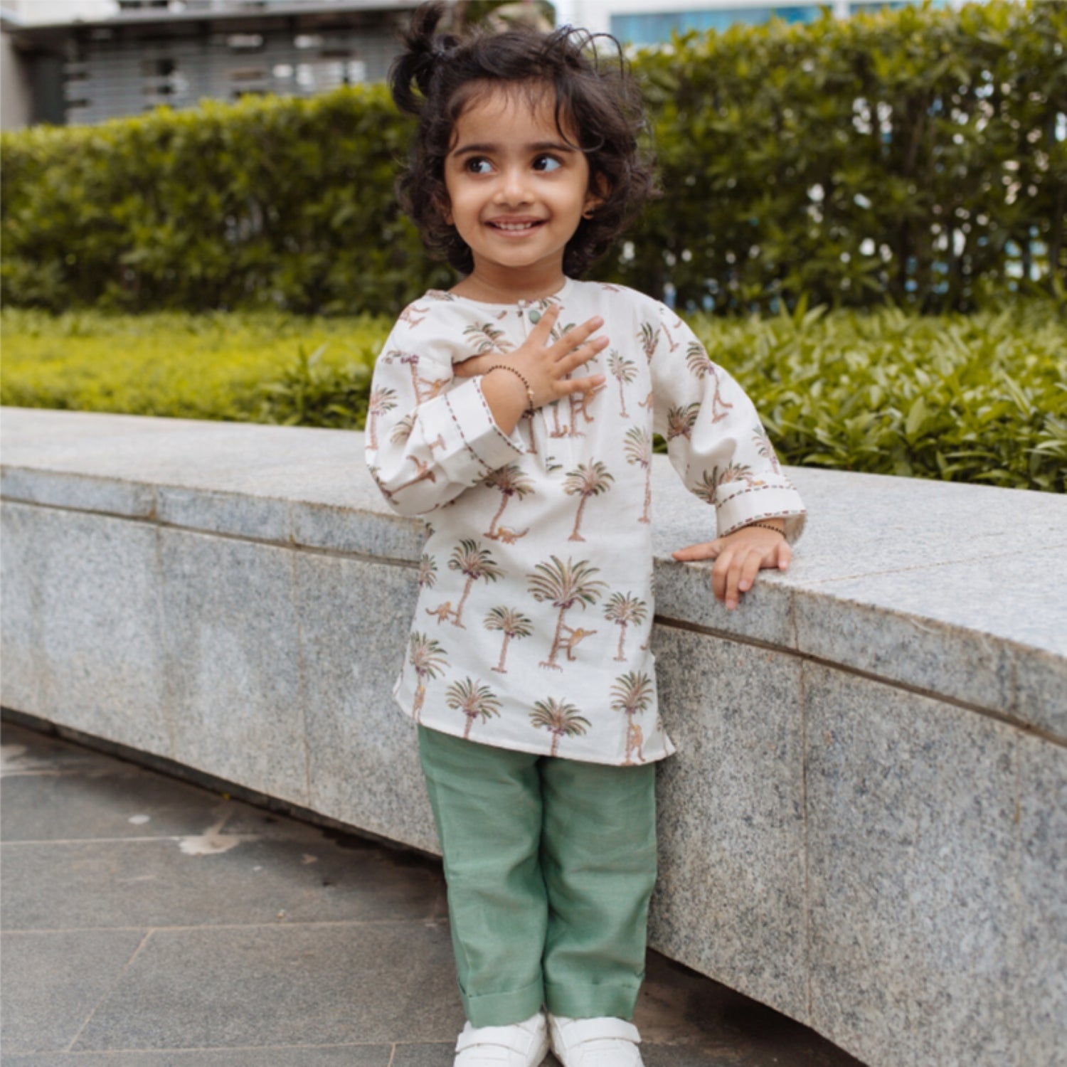 Chanderi Kurta Pyjama Set