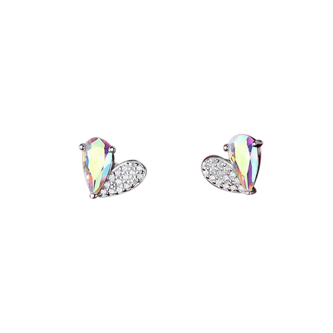 My Crystal Heart Earrings -Little's & More 2023 Collection