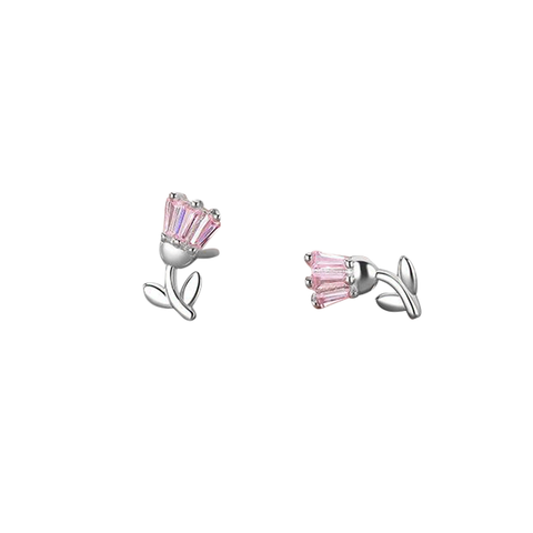 Crystal Tulip Earrings -Little's & More 2023 Collection