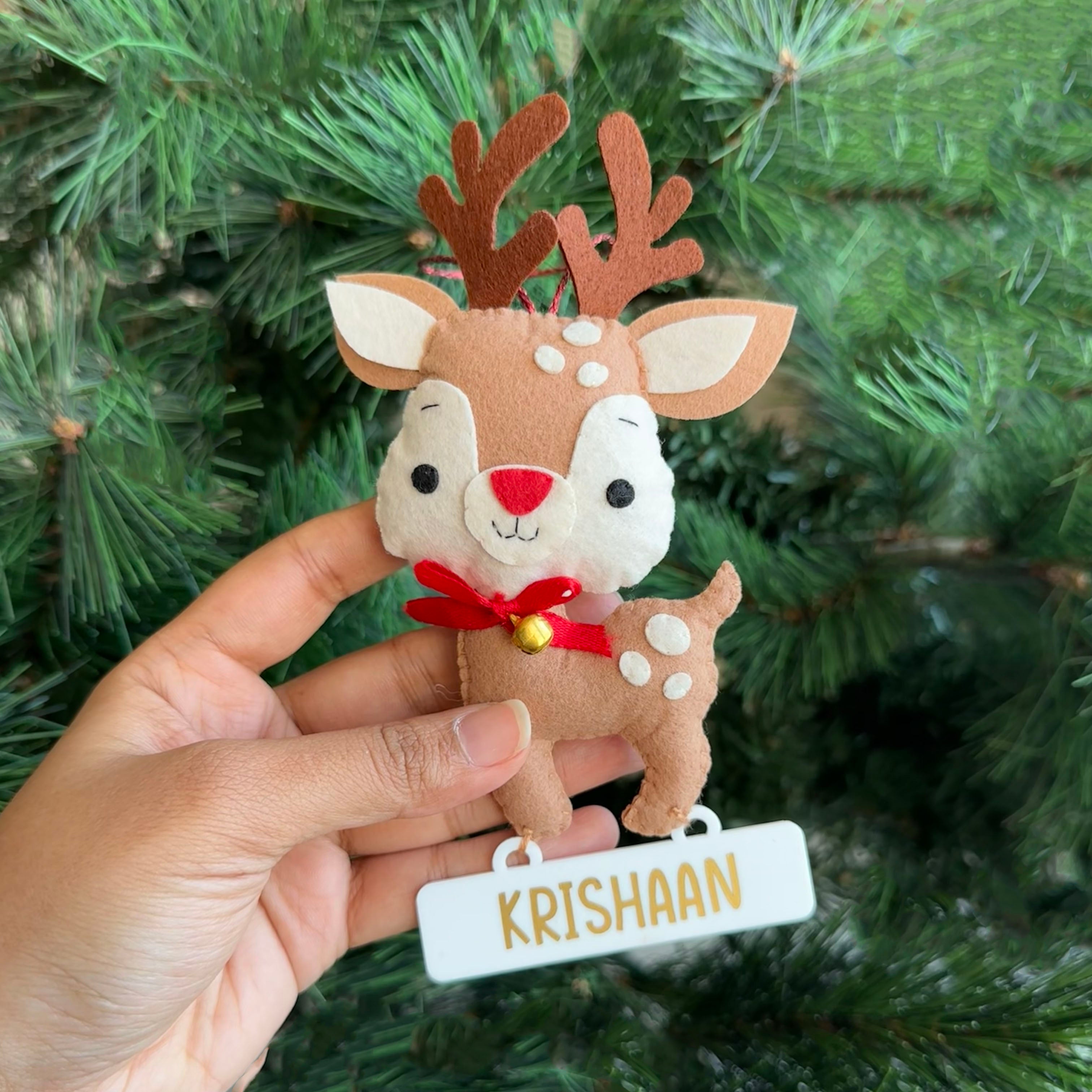 GWD Kids - Reindeer - Felt Ornament