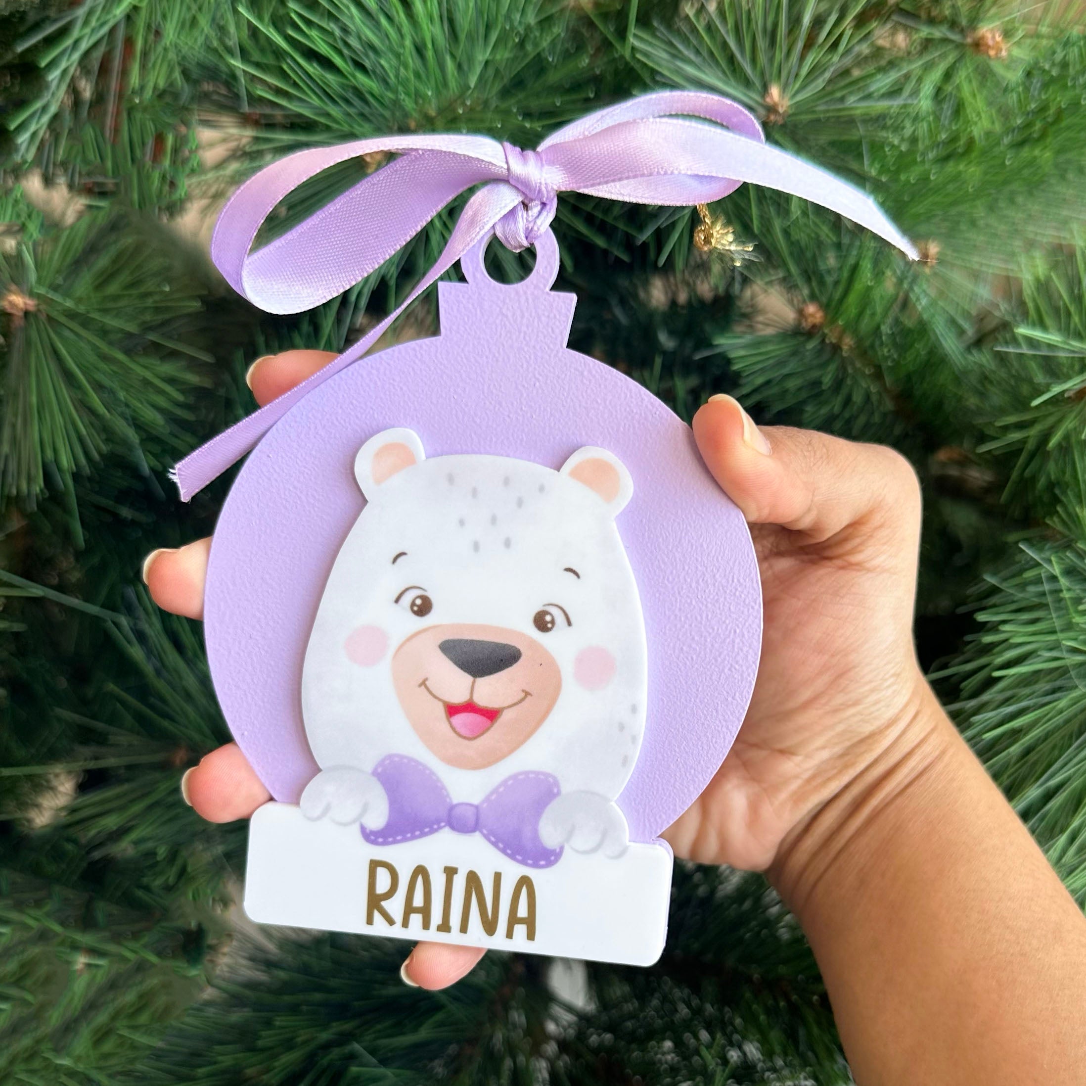 Festive Christmas Bauble - Polar Bear