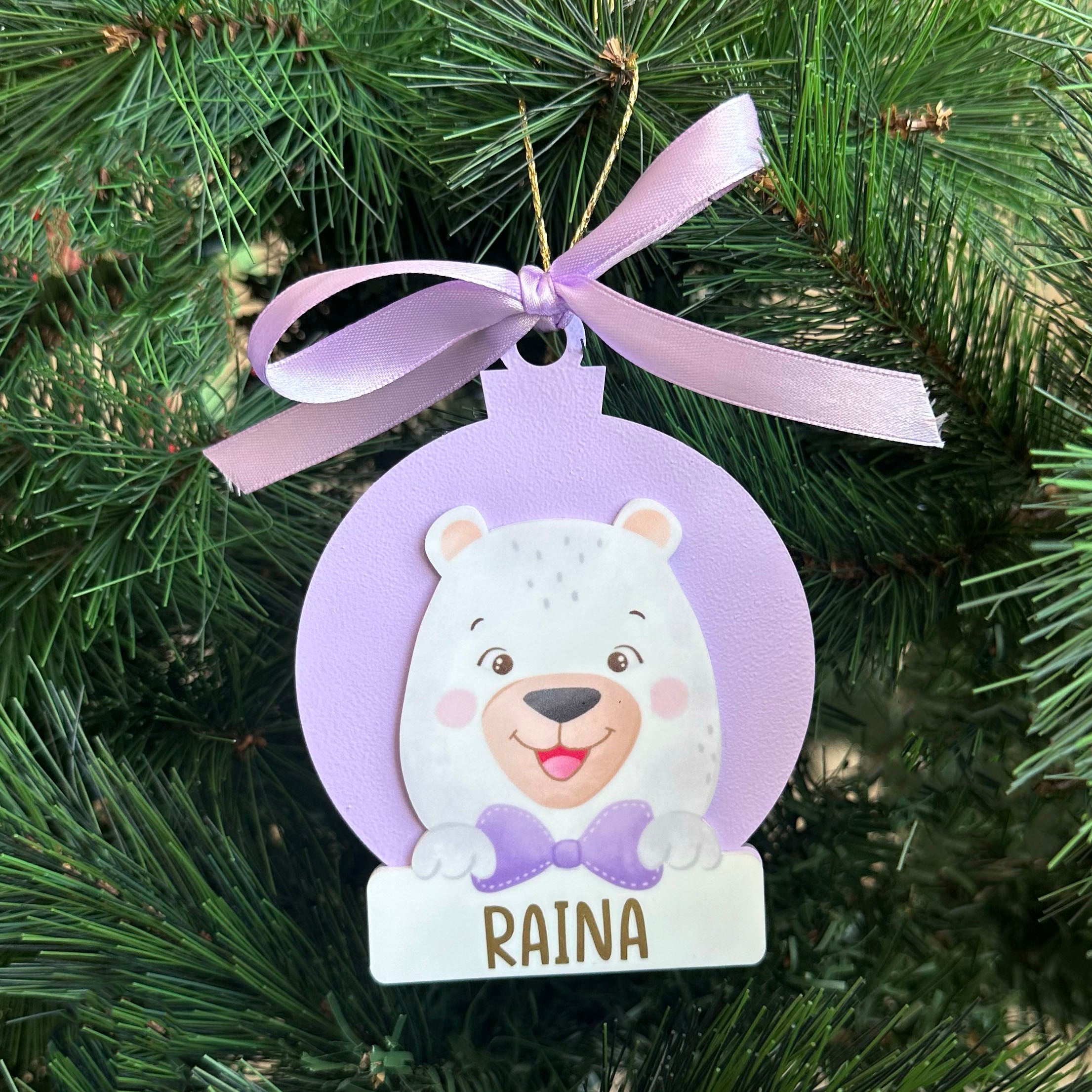 Festive Christmas Bauble - Polar Bear