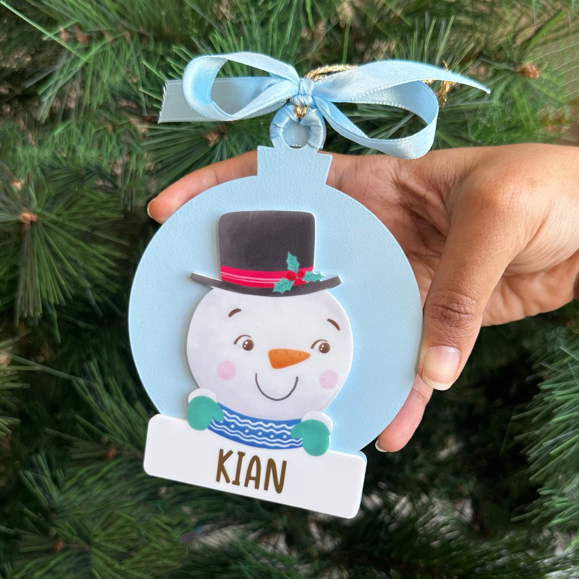 GWD Kids - Festive Christmas Bauble - Snowman