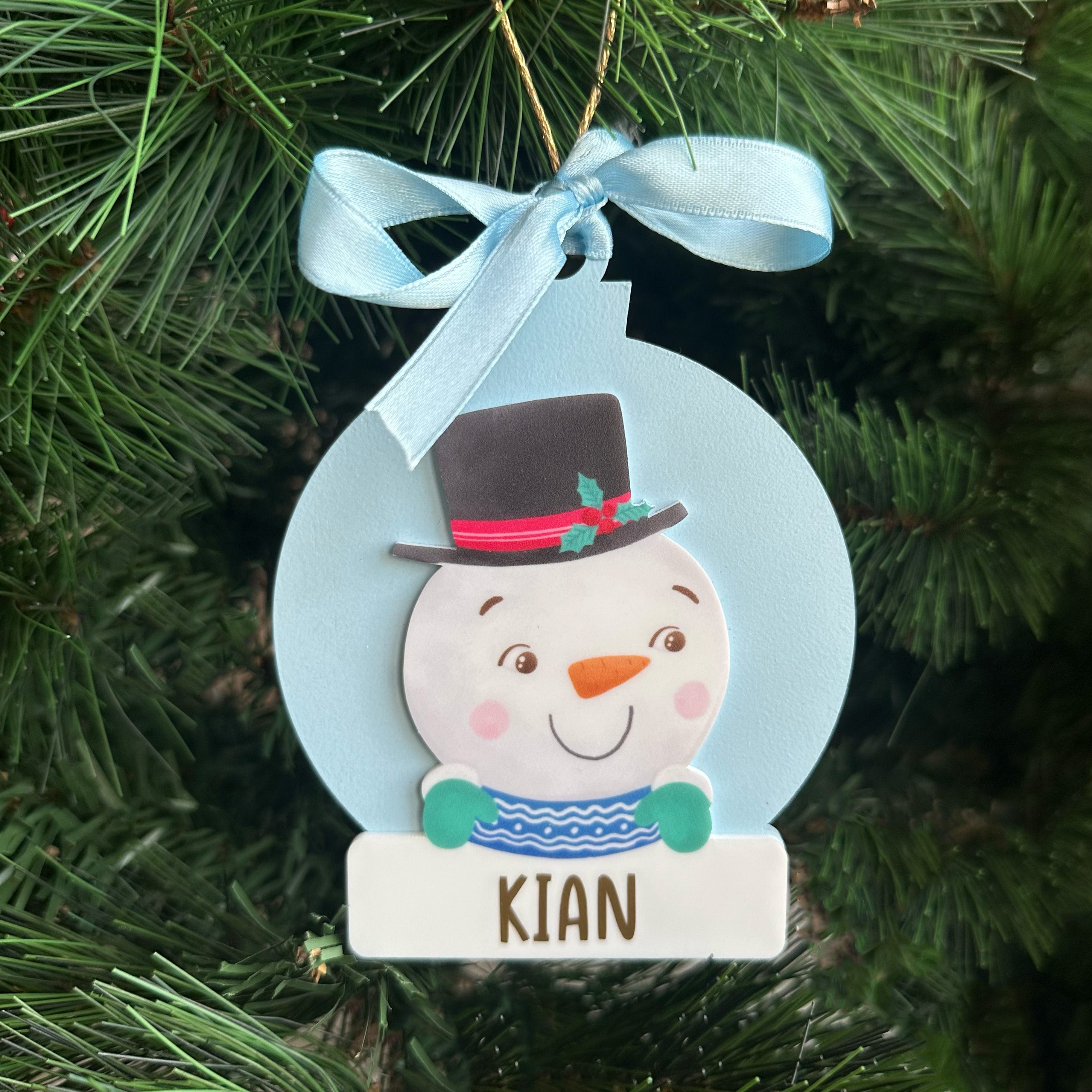 GWD Kids - Festive Christmas Bauble - Snowman