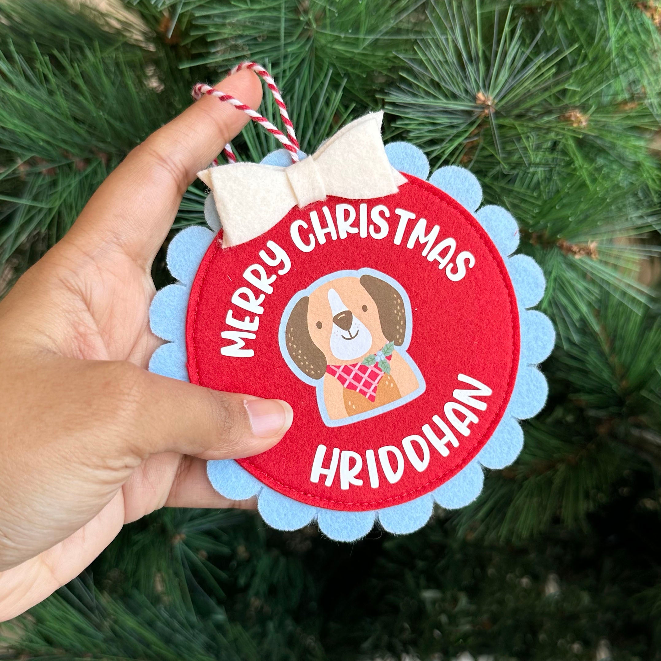 My Favourite Christmas Ornament- Dog