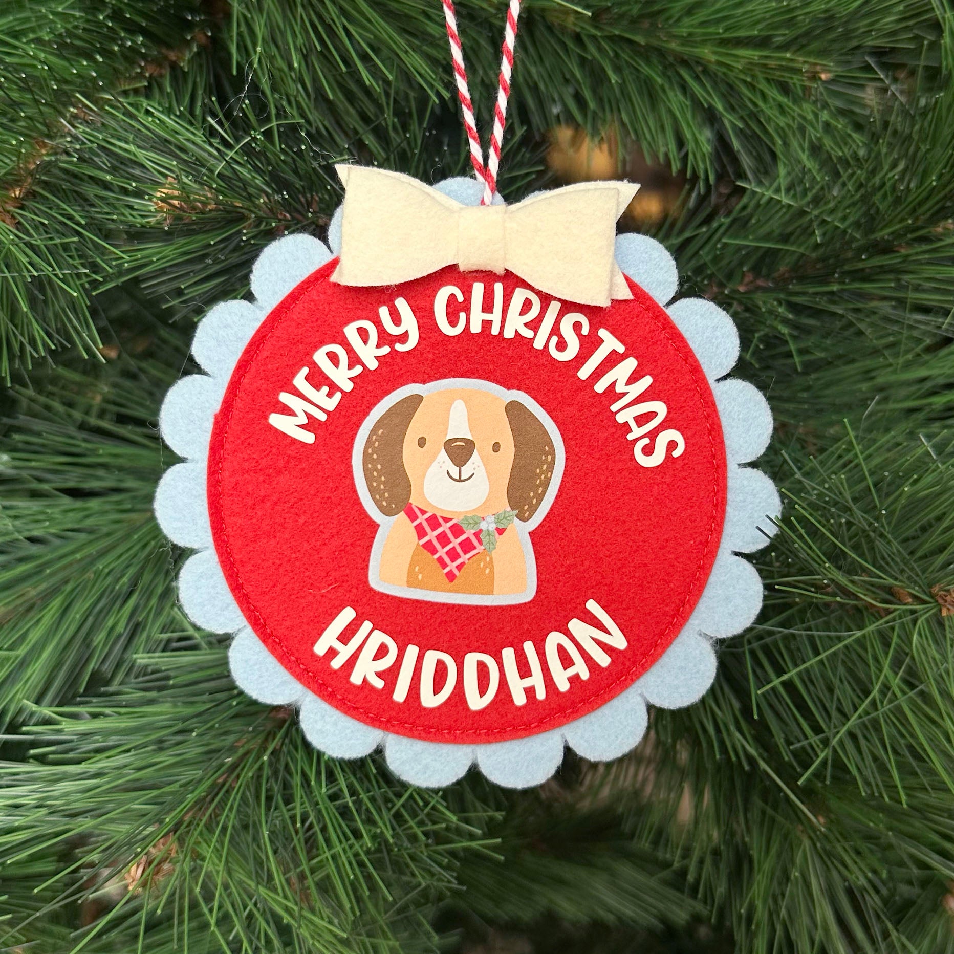 My Favourite Christmas Ornament- Dog