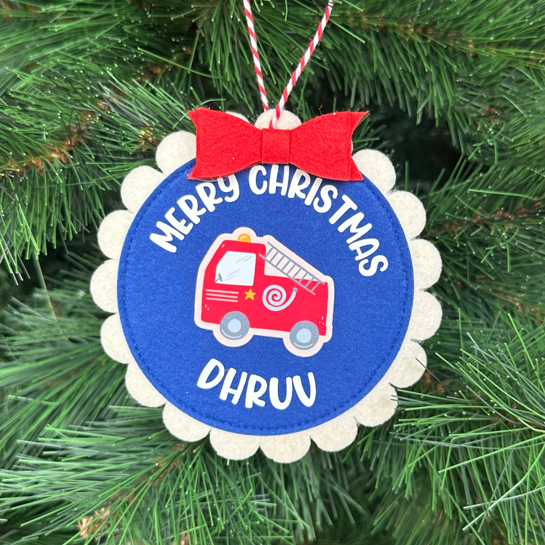 My Favourite Christmas Ornament- Fire Engine