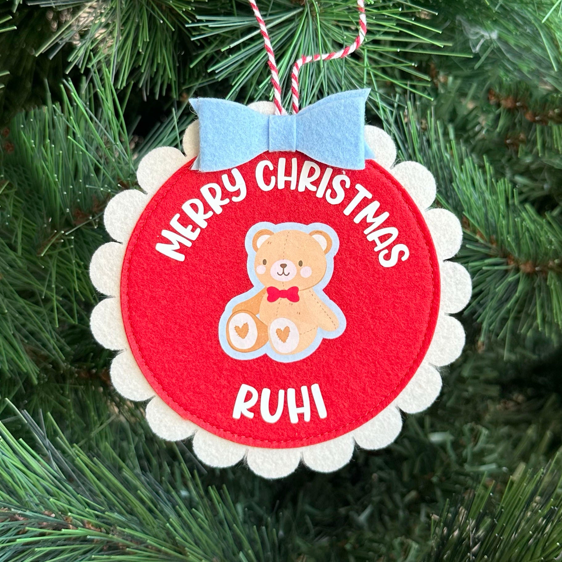 My Favourite Christmas Ornament- Teddy