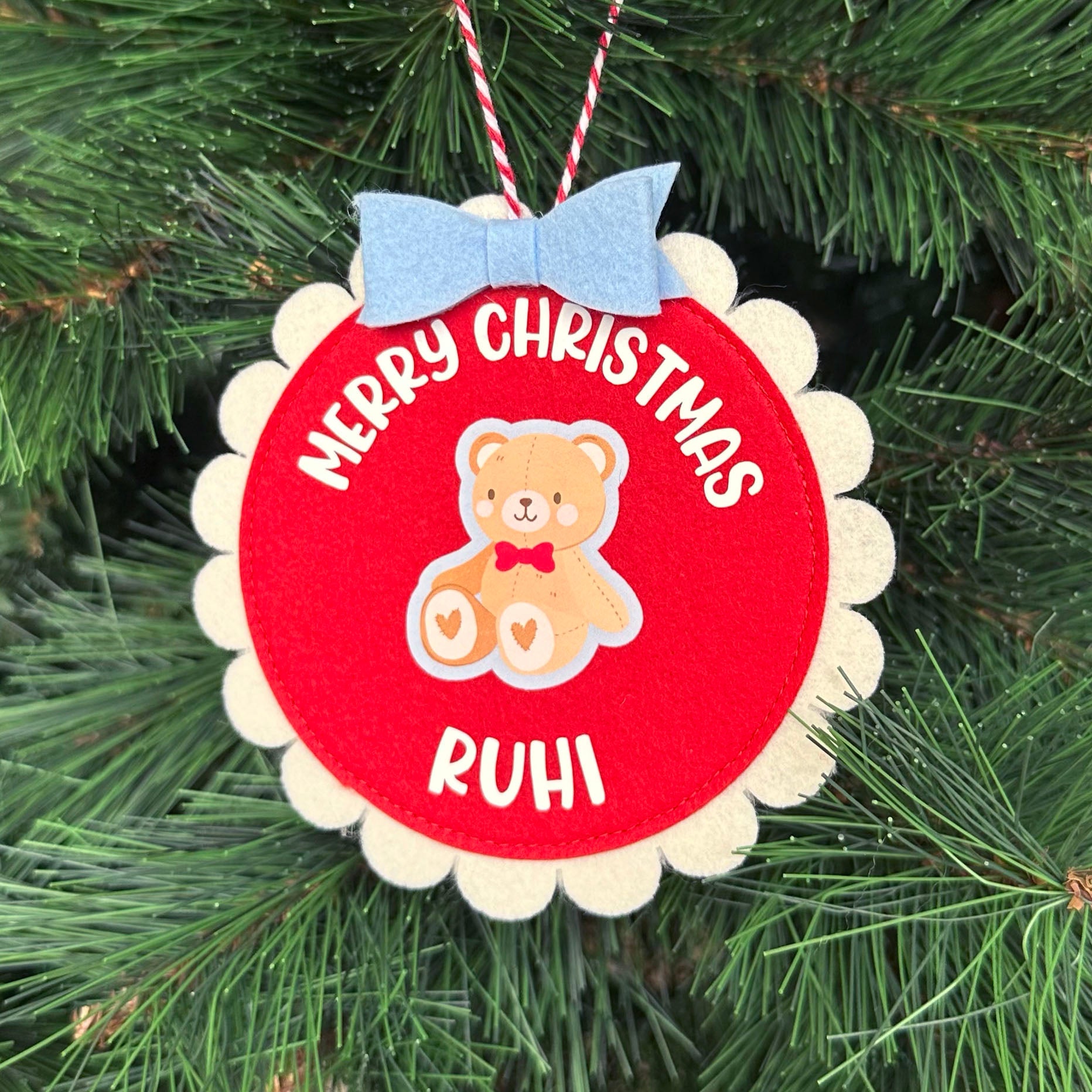 My Favourite Christmas Ornament- Teddy