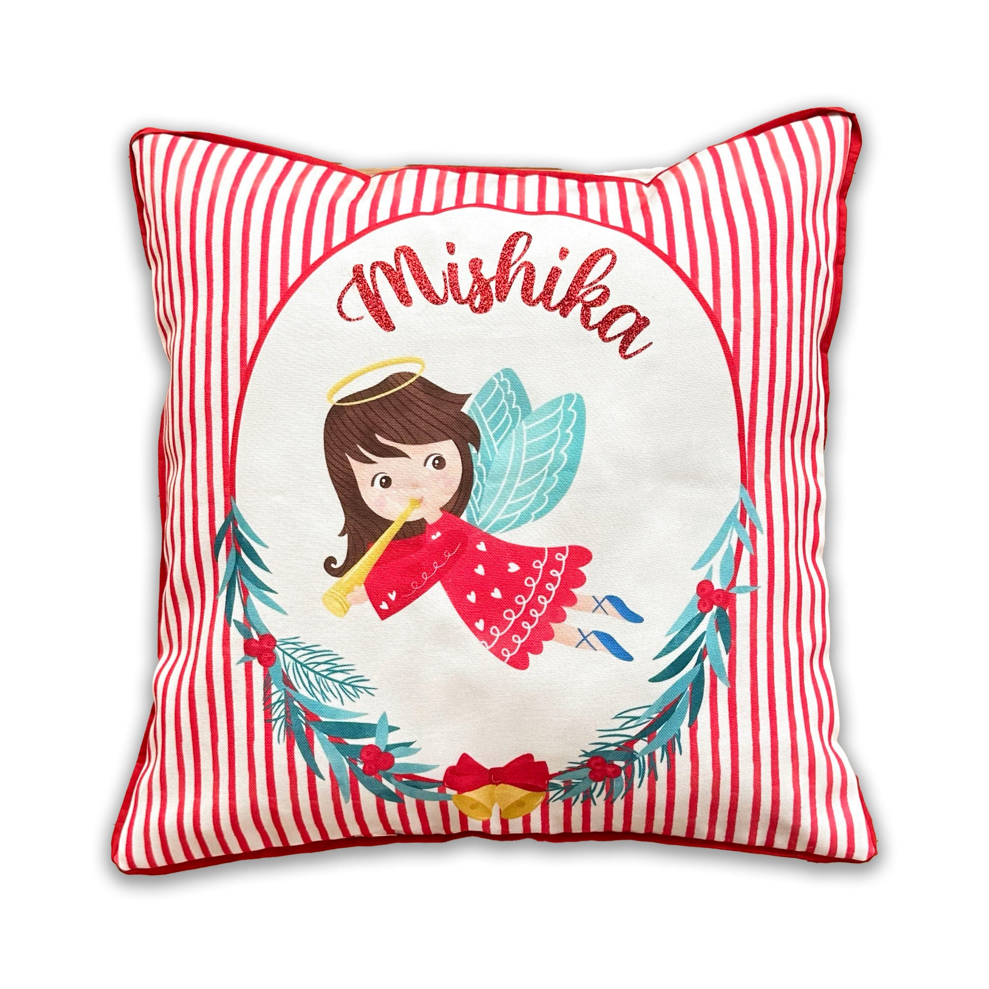 Christmas Throw Cushion- Angel