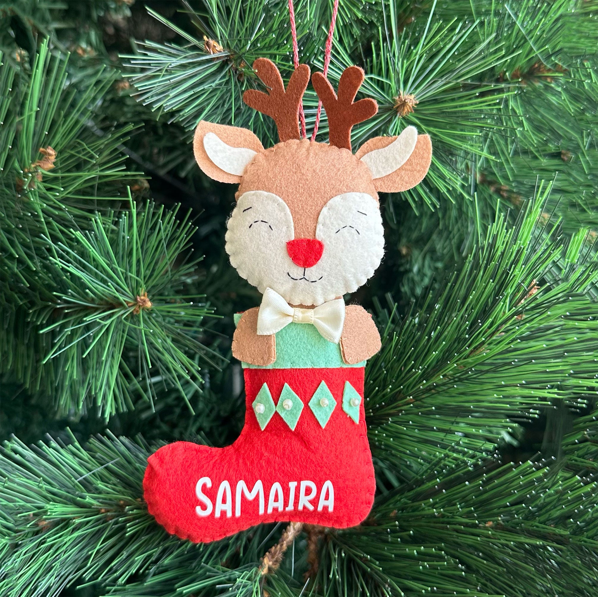 Personalised Felt Ornament