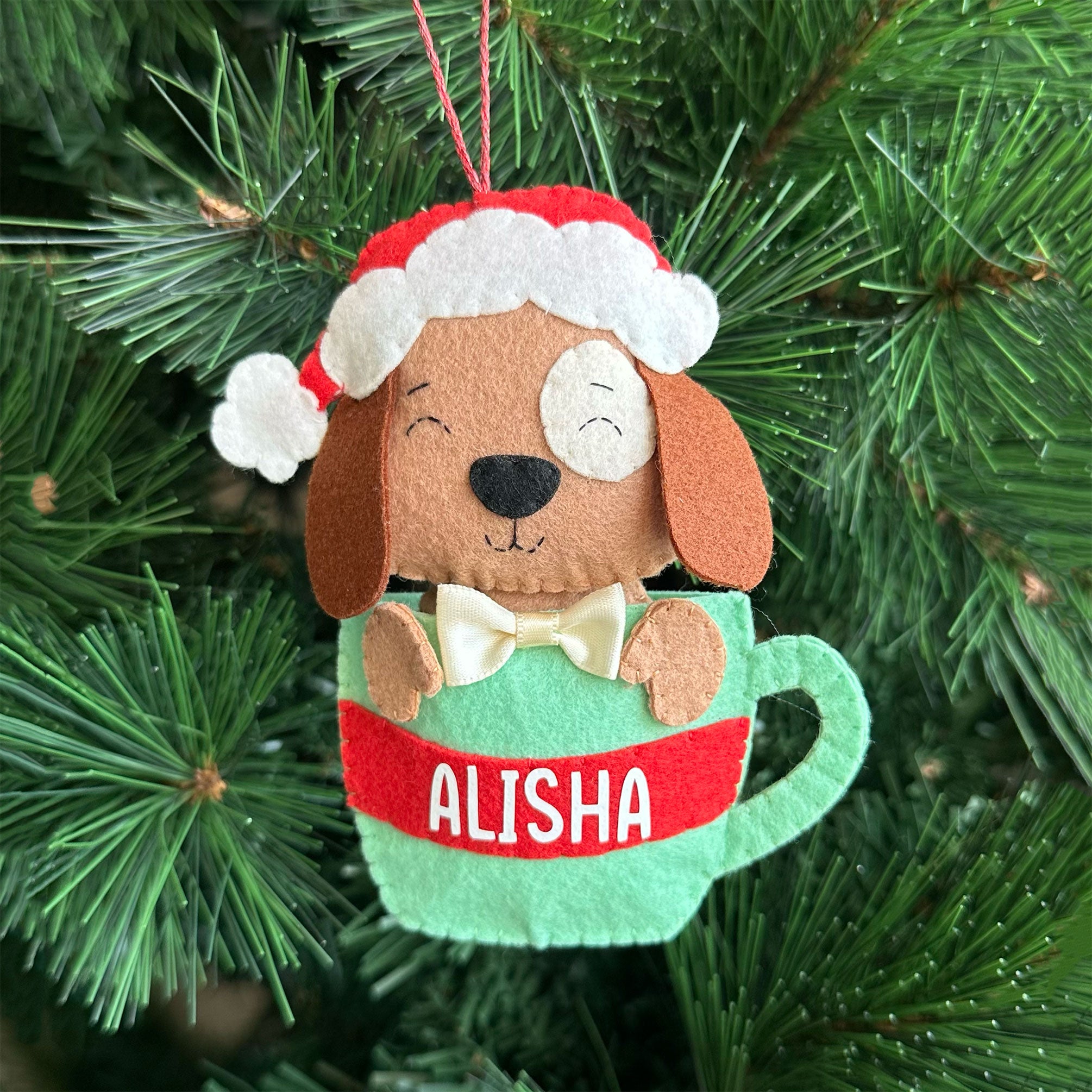 Personalised Felt Ornament