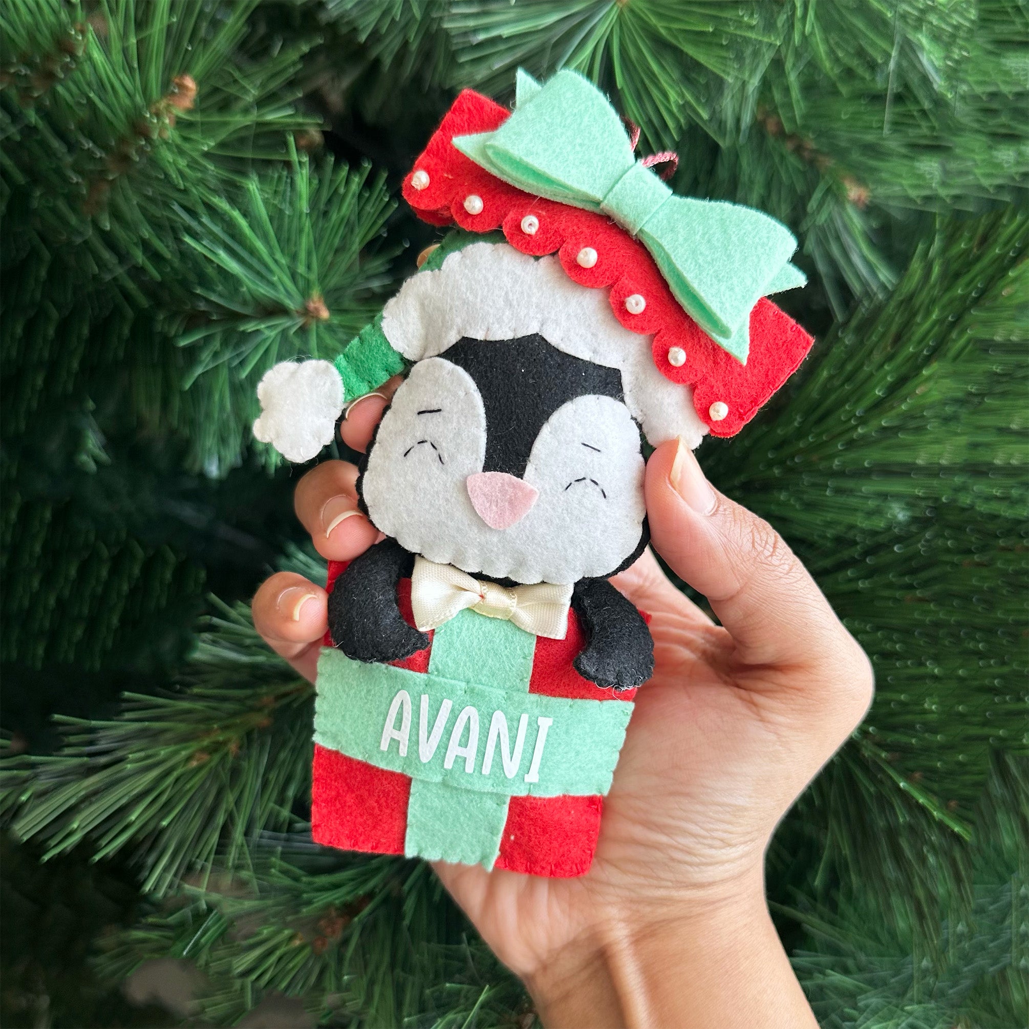 Personalised Felt Ornament