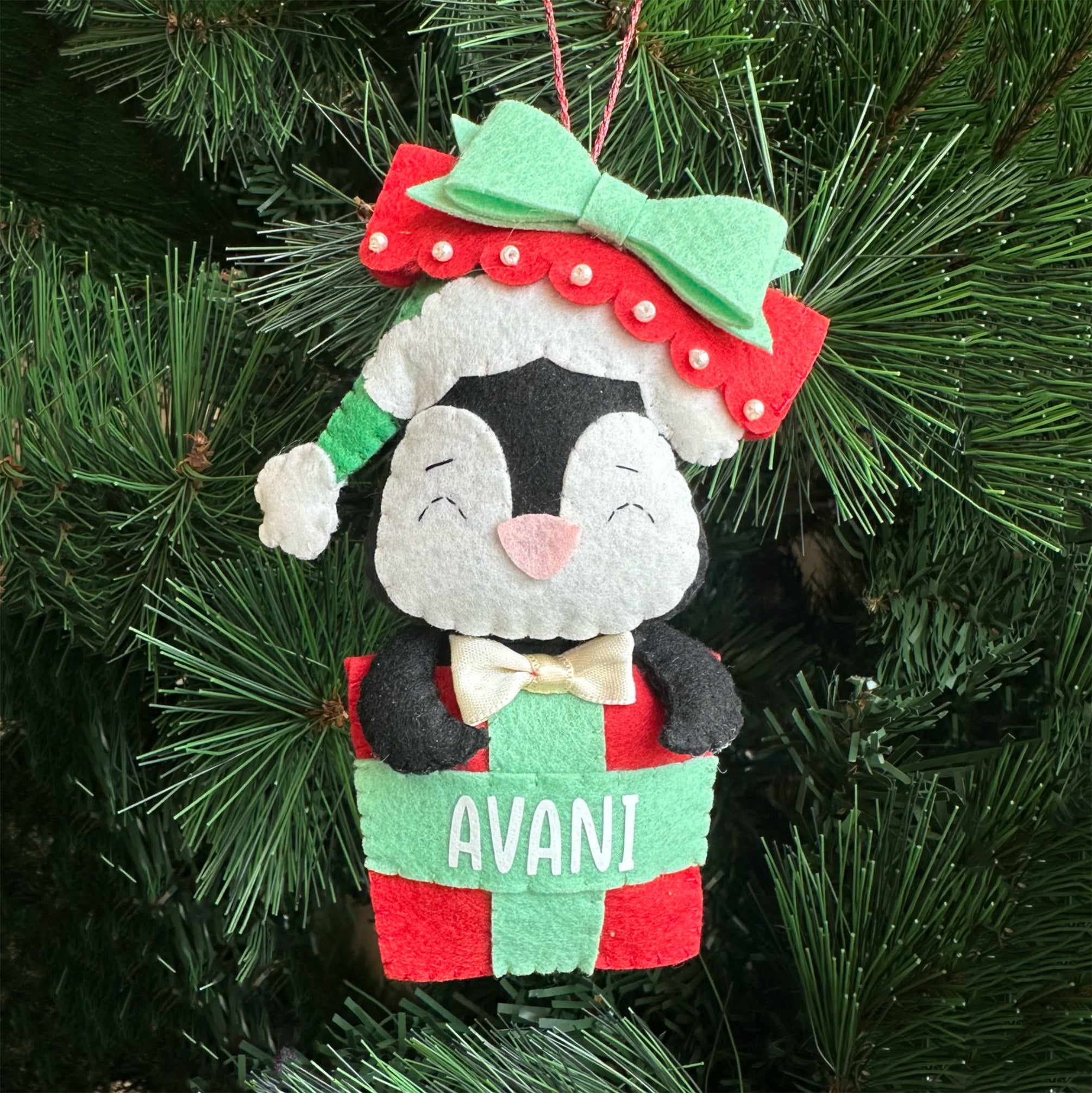 Personalised Felt Ornament