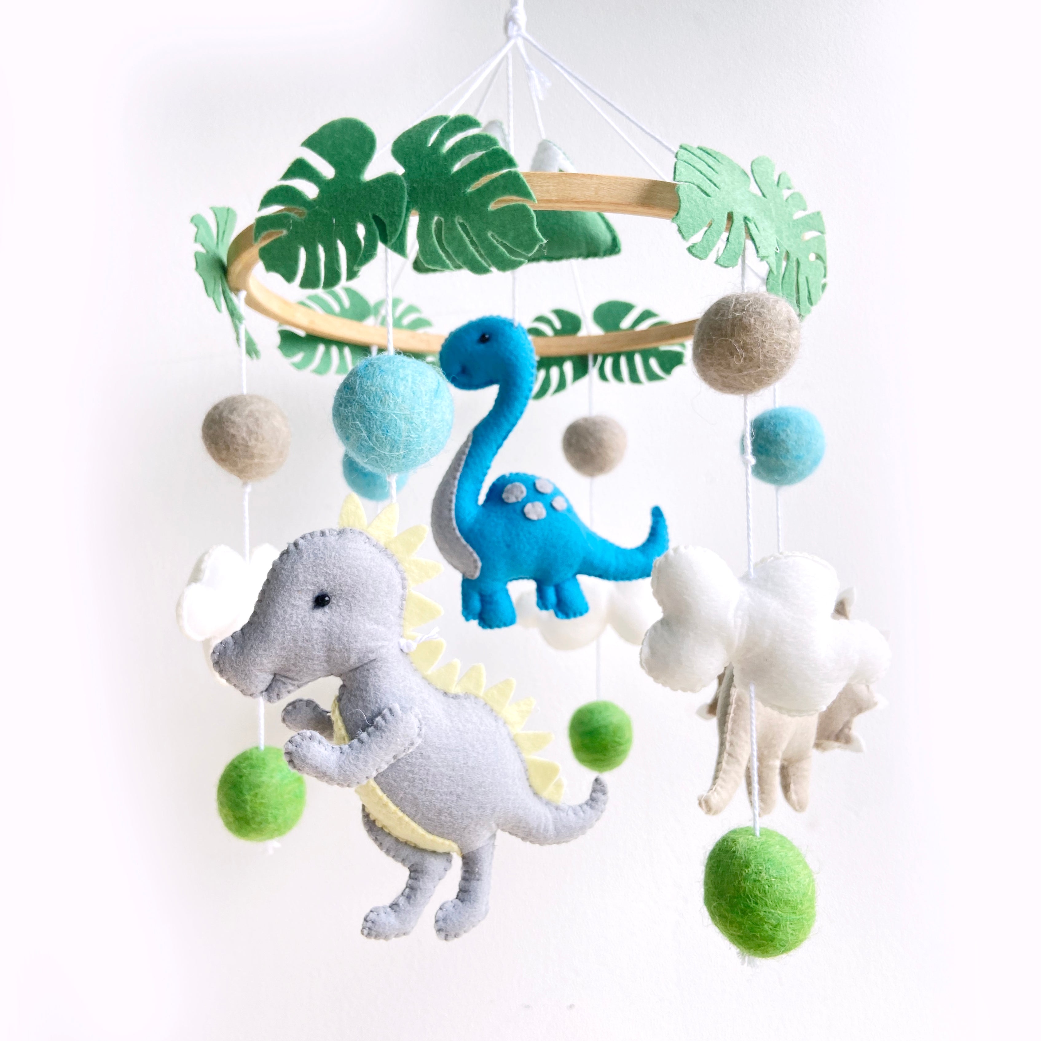 Baby Dinosaurs Themed Cot mobile