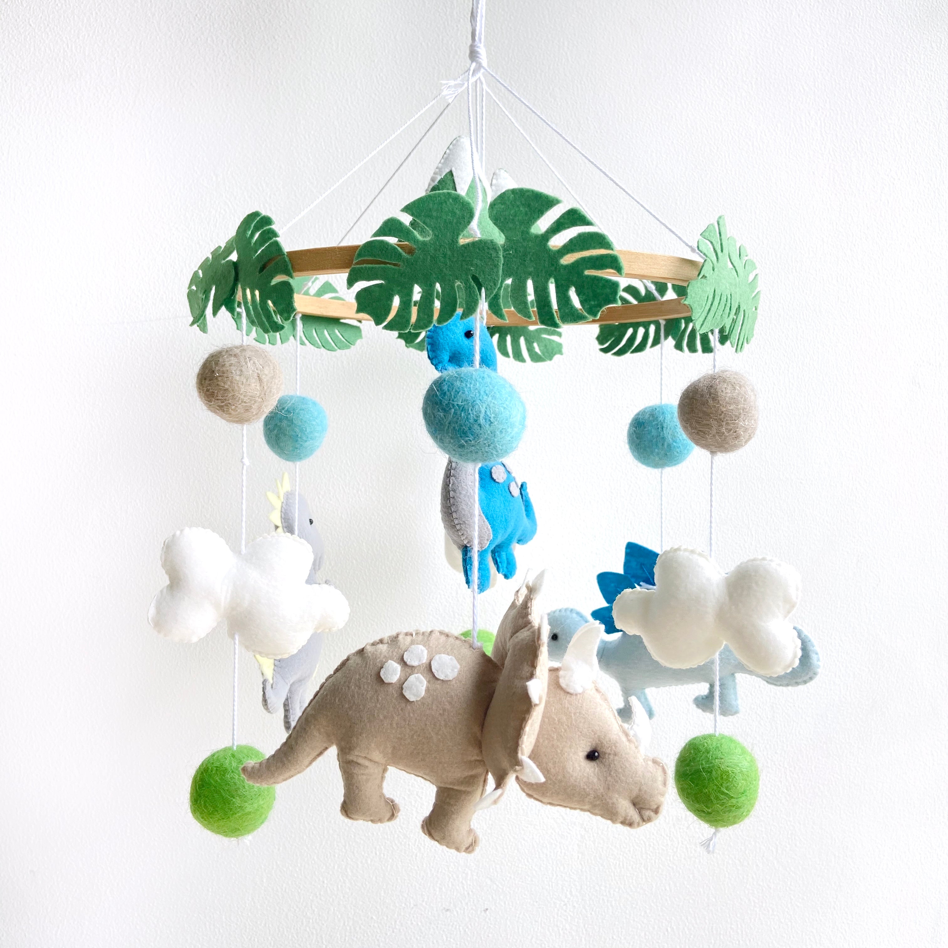 Baby Dinosaurs Themed Cot mobile