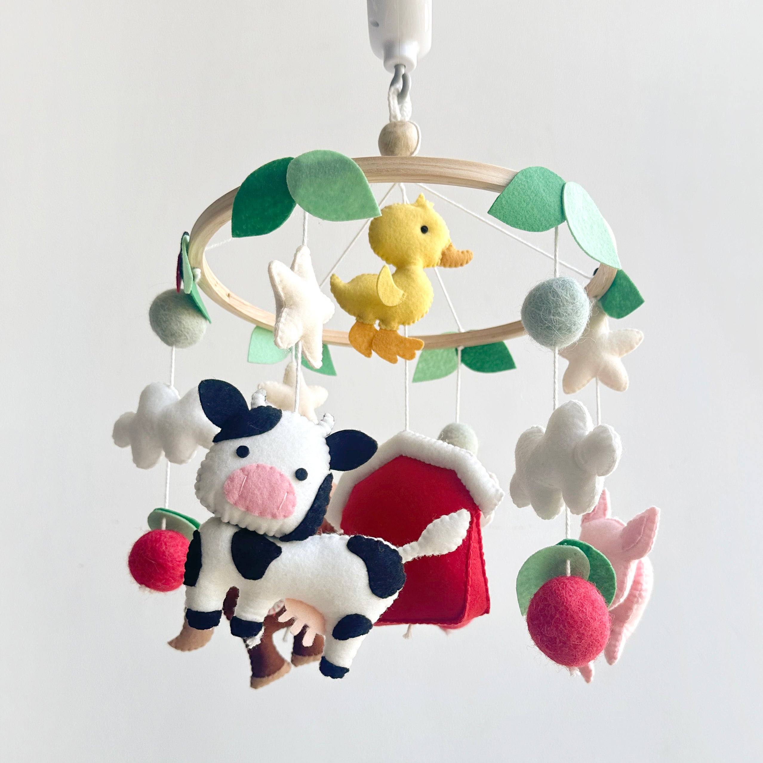 Farm Animals Cot Mobile Only Cot Mobile Hanging