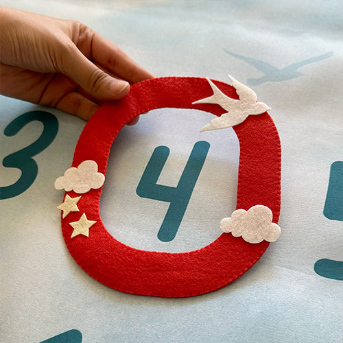 Baby Milestone Blanket - Personalised