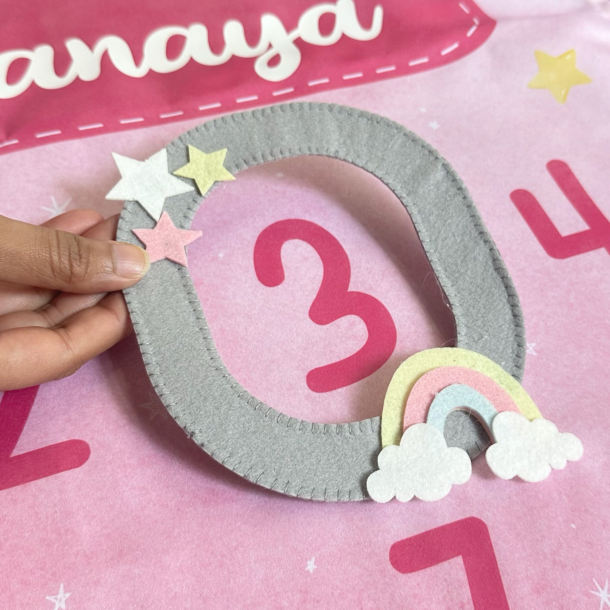 Baby Milestone Blanket - Personalised