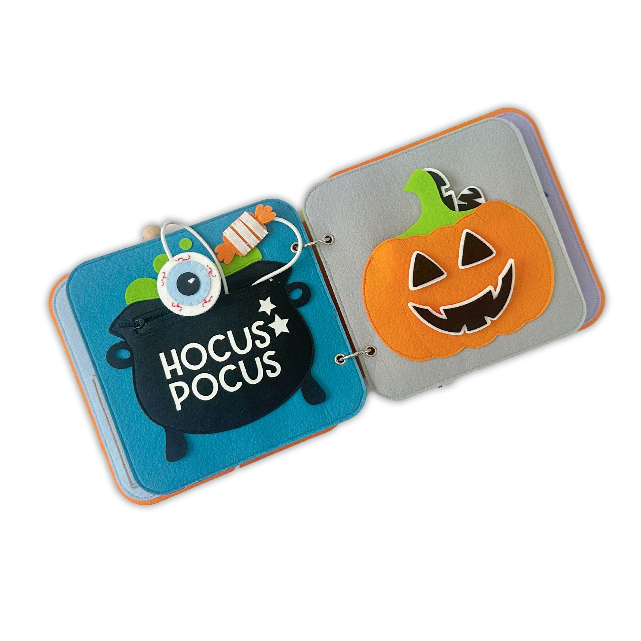 Montessori Sensory Quiet Book- Halloween