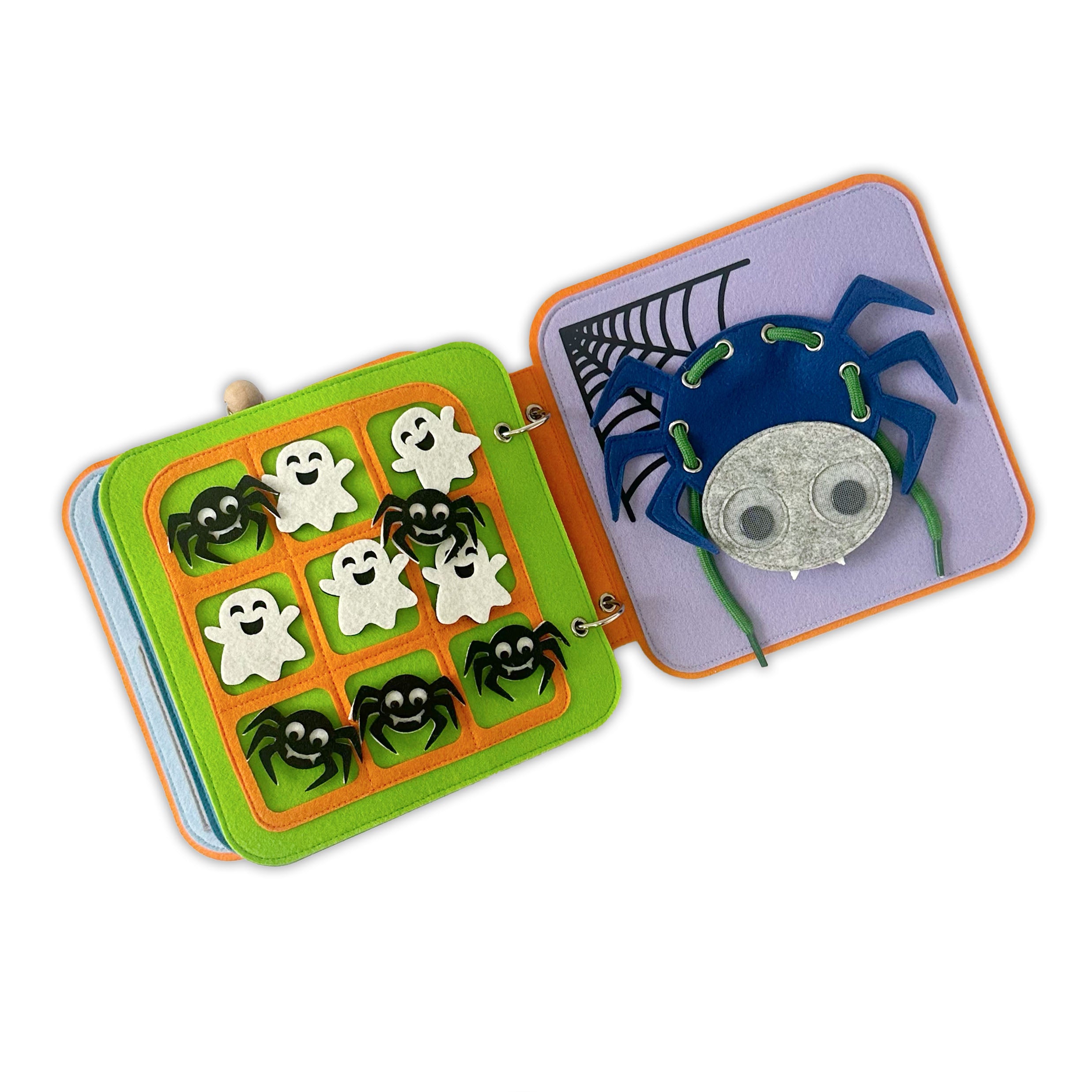Montessori Sensory Quiet Book- Halloween