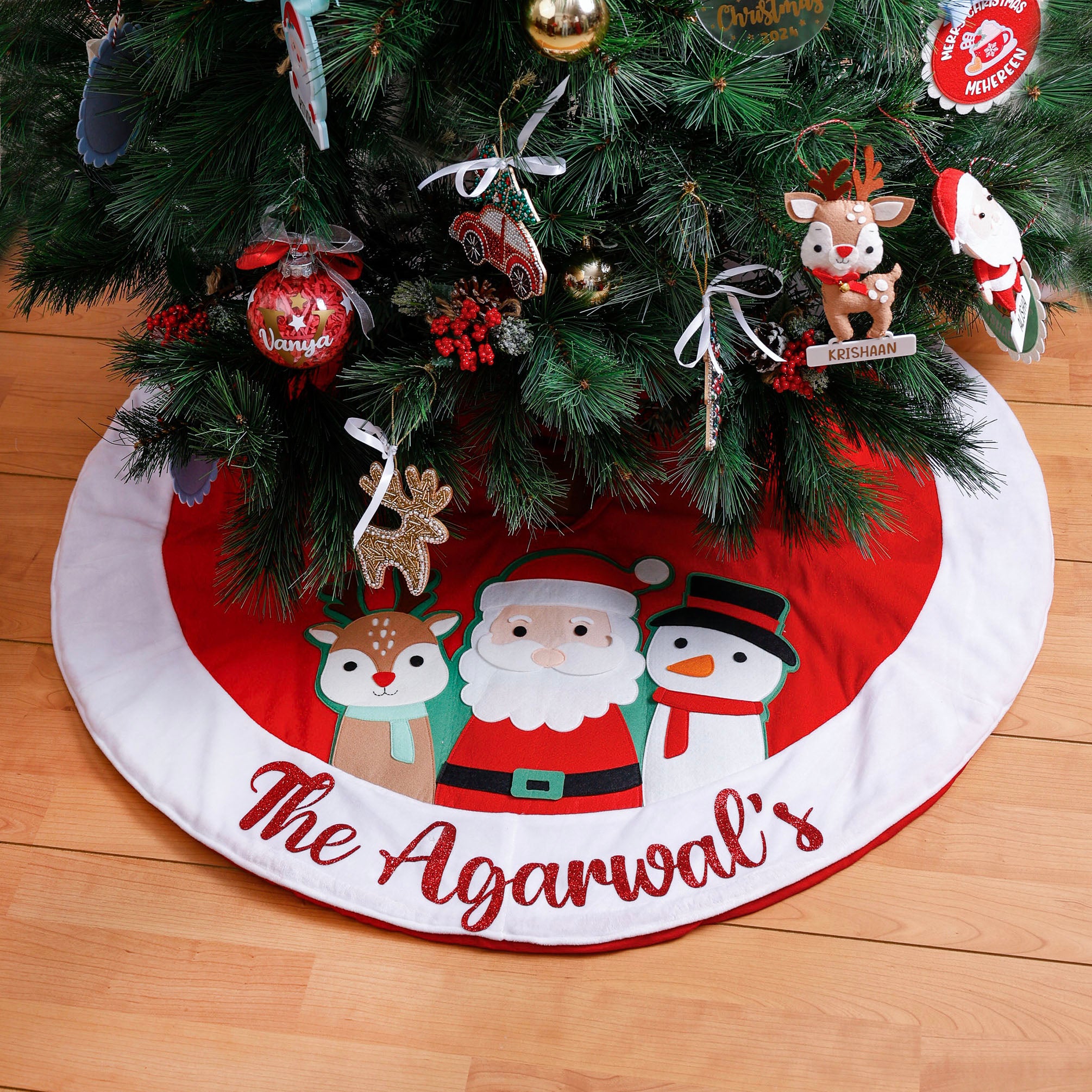 Christmas Characters Tree Skirt