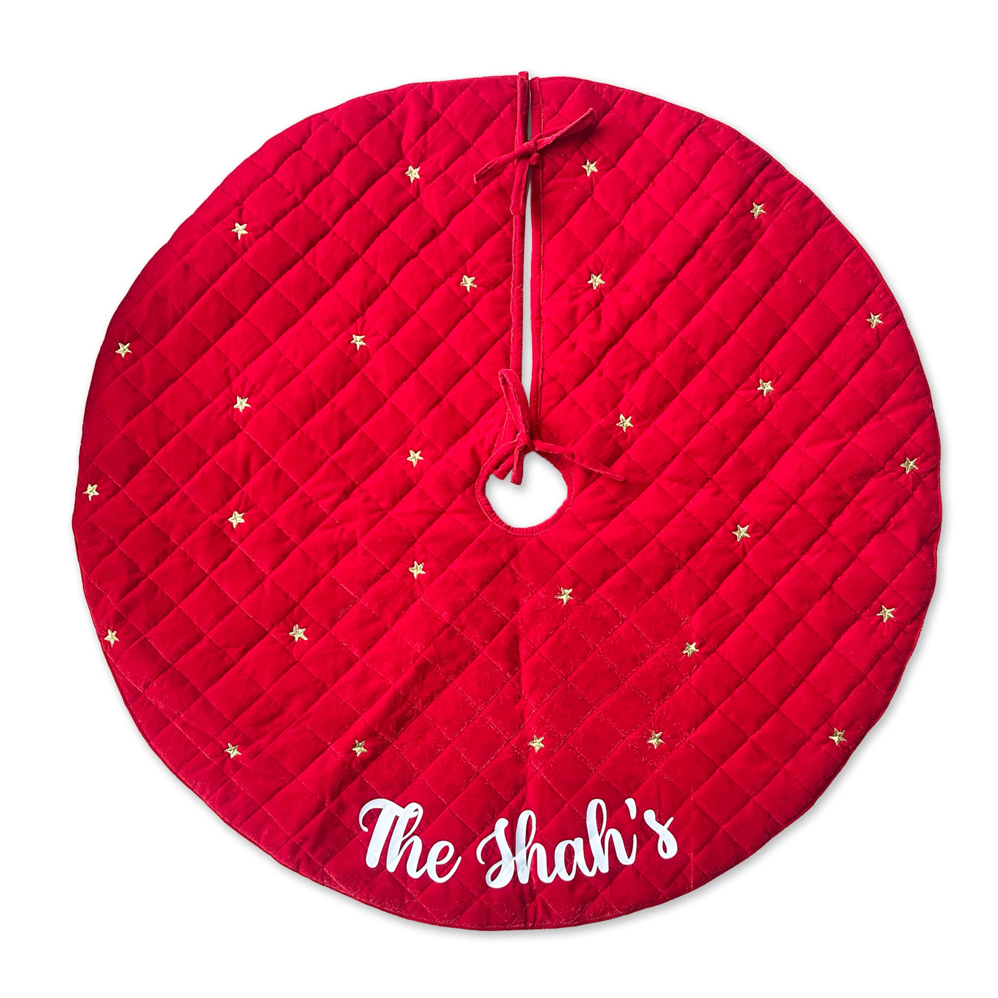 Personalised Quilted Tree Skirt