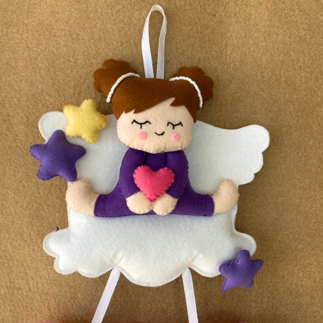 Custom Personalized Baby  Name Cloud Wall Hanging