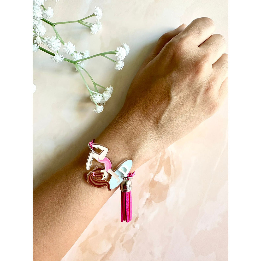 Acrylic Rakhi to Keychain Keepsake- FOR MUMBAI DELIVERY ONLY