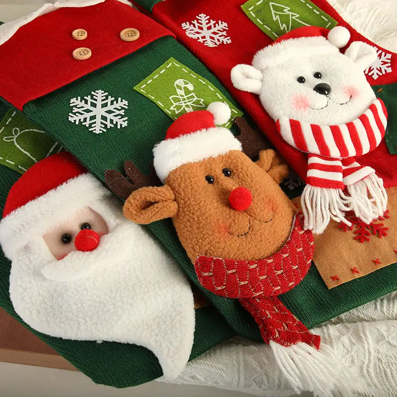 Babble Wrap Snowflake Serenade Stocking (Polar Bear)