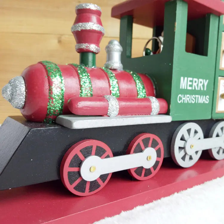 Wooden Advent Calendar (Festive Freight Countdown Train)