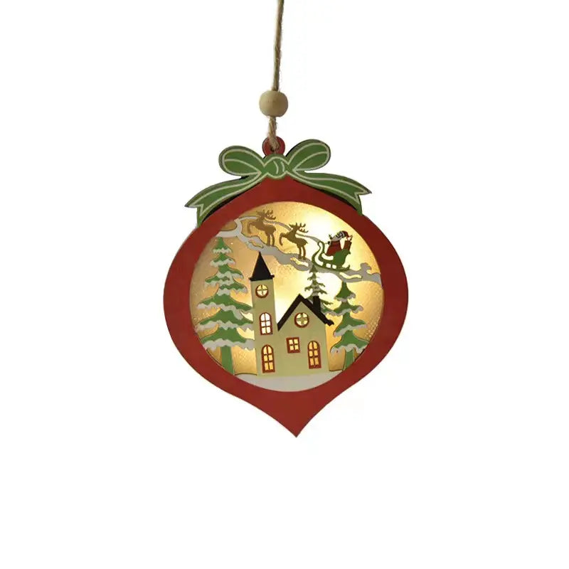 Starlight Snow Ornament- Town Hall