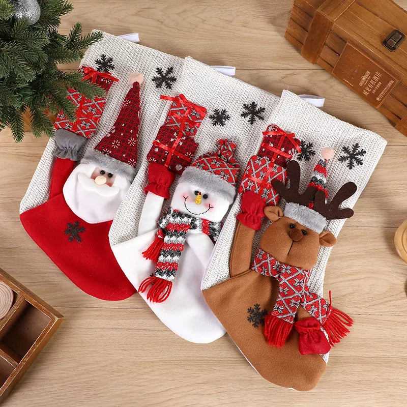 Babble Wrap Surprise Wishes Stockings (Santa)