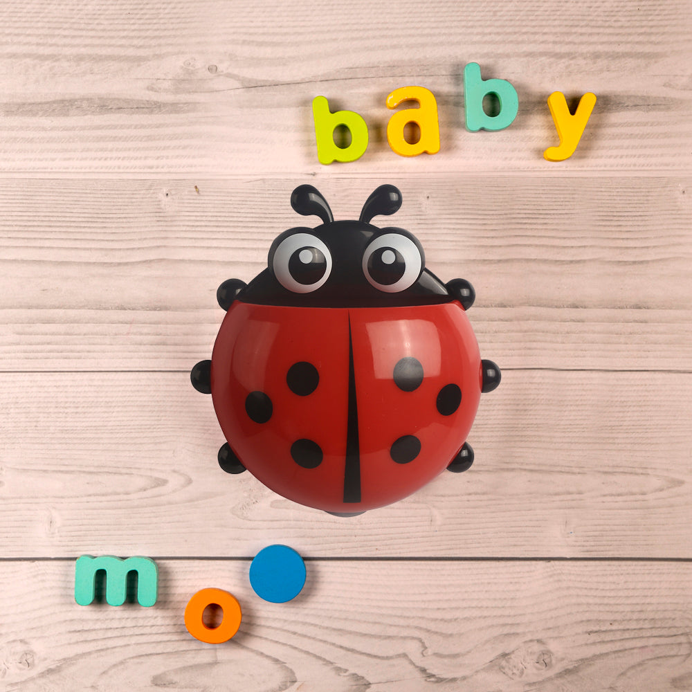 Ladybug Red Toothbrush Holder - Baby Moo
