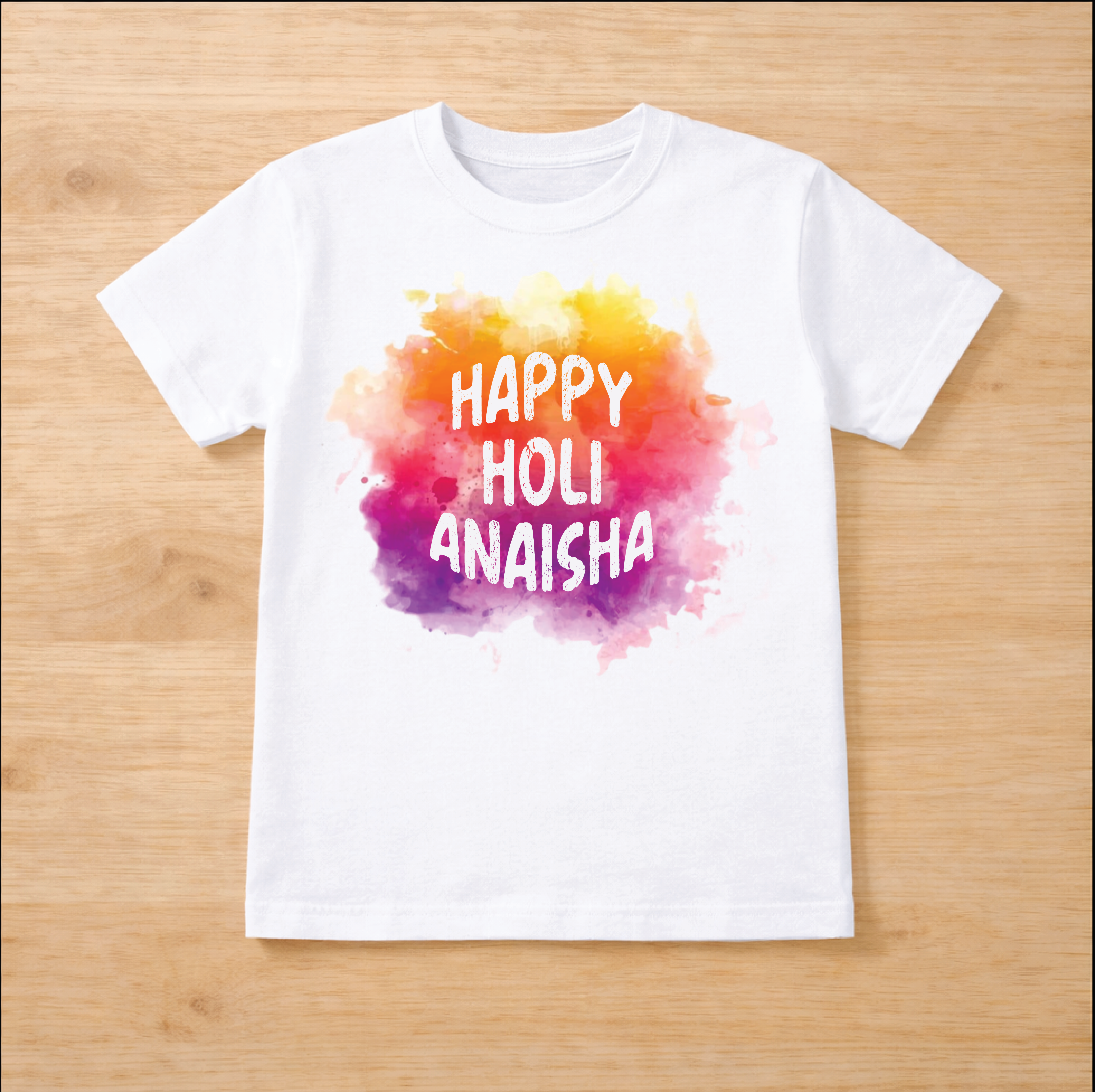 Personalised Holi T-shirts