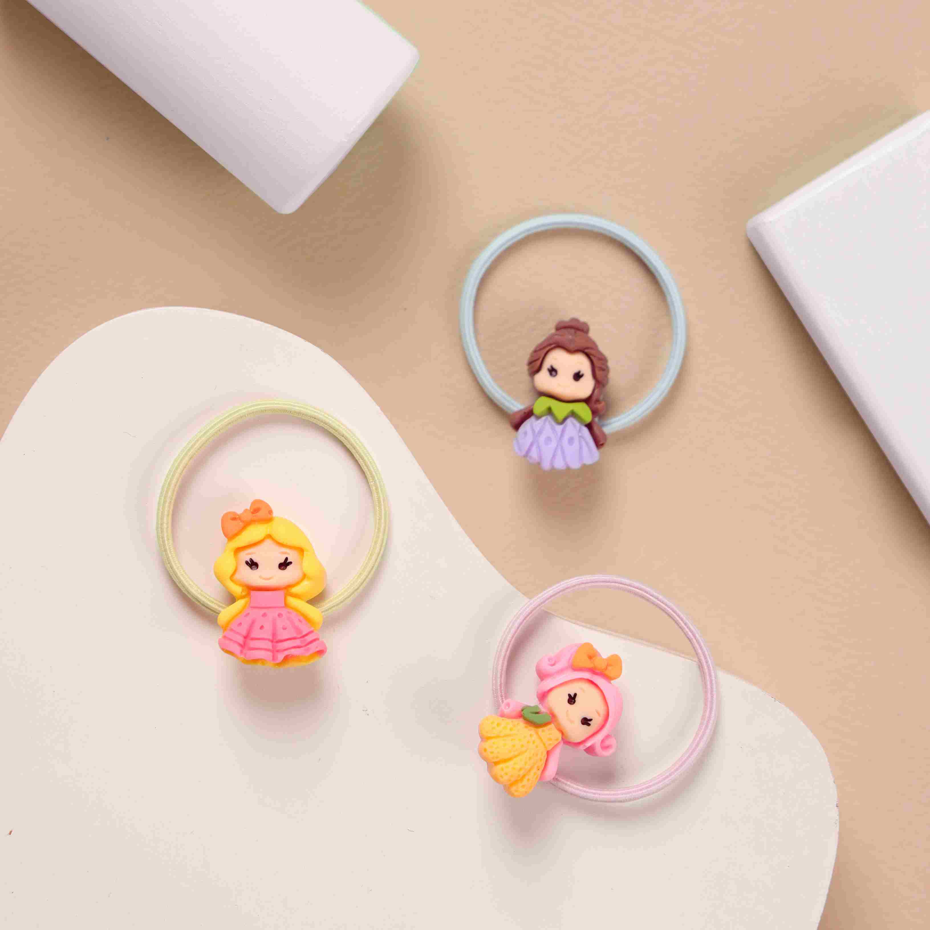 Cute Princess RubberBands (Pack of 3)
