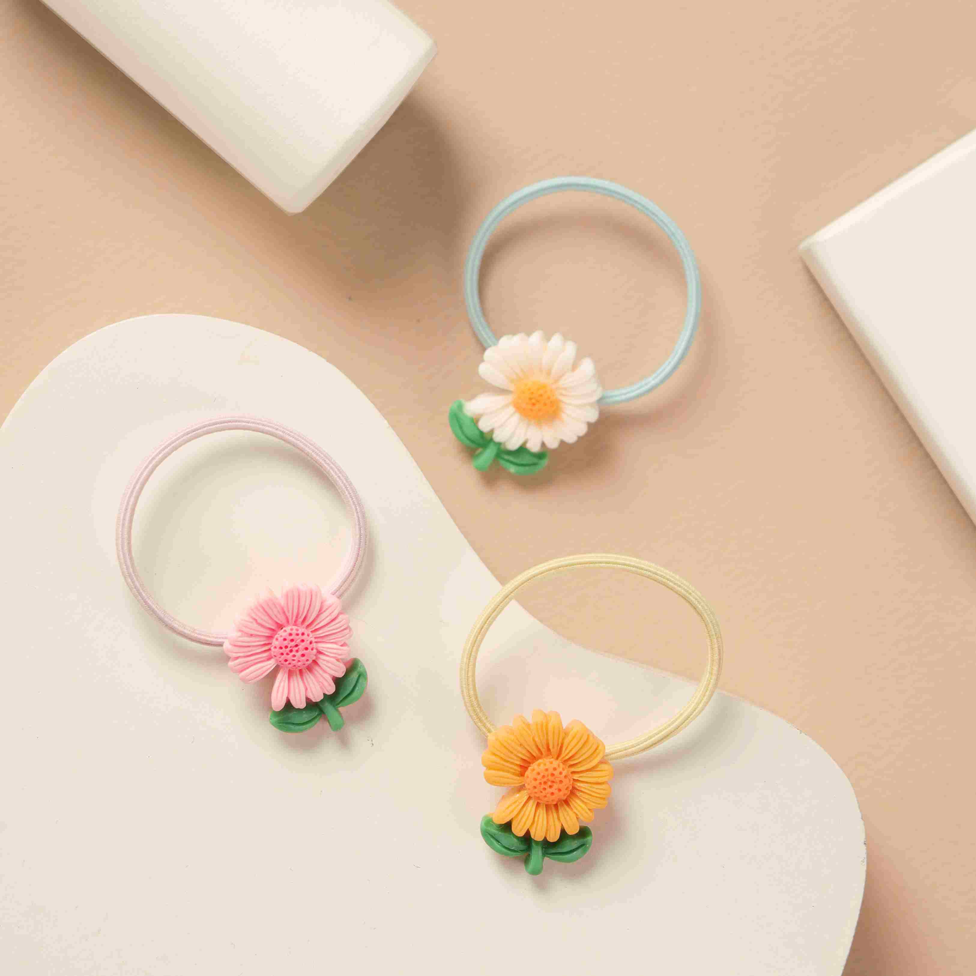 Floral Land rubber Band (Pack of 3)