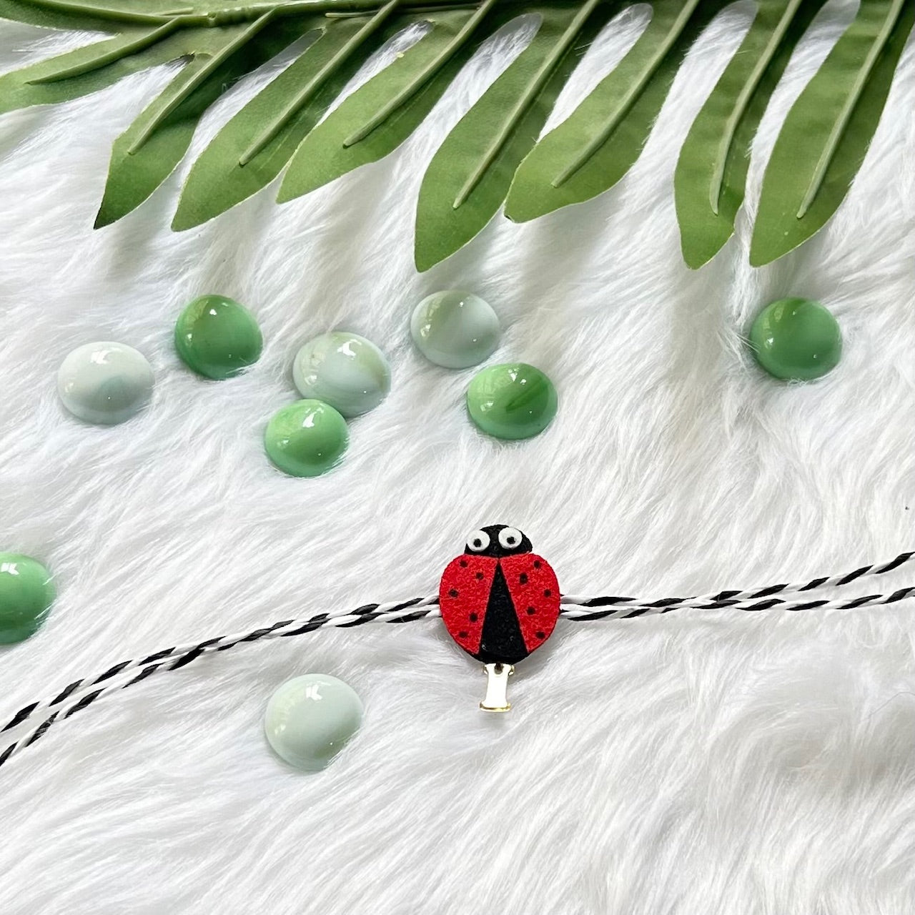 Babble Wrap Handmade Felt Rakhi With Initials