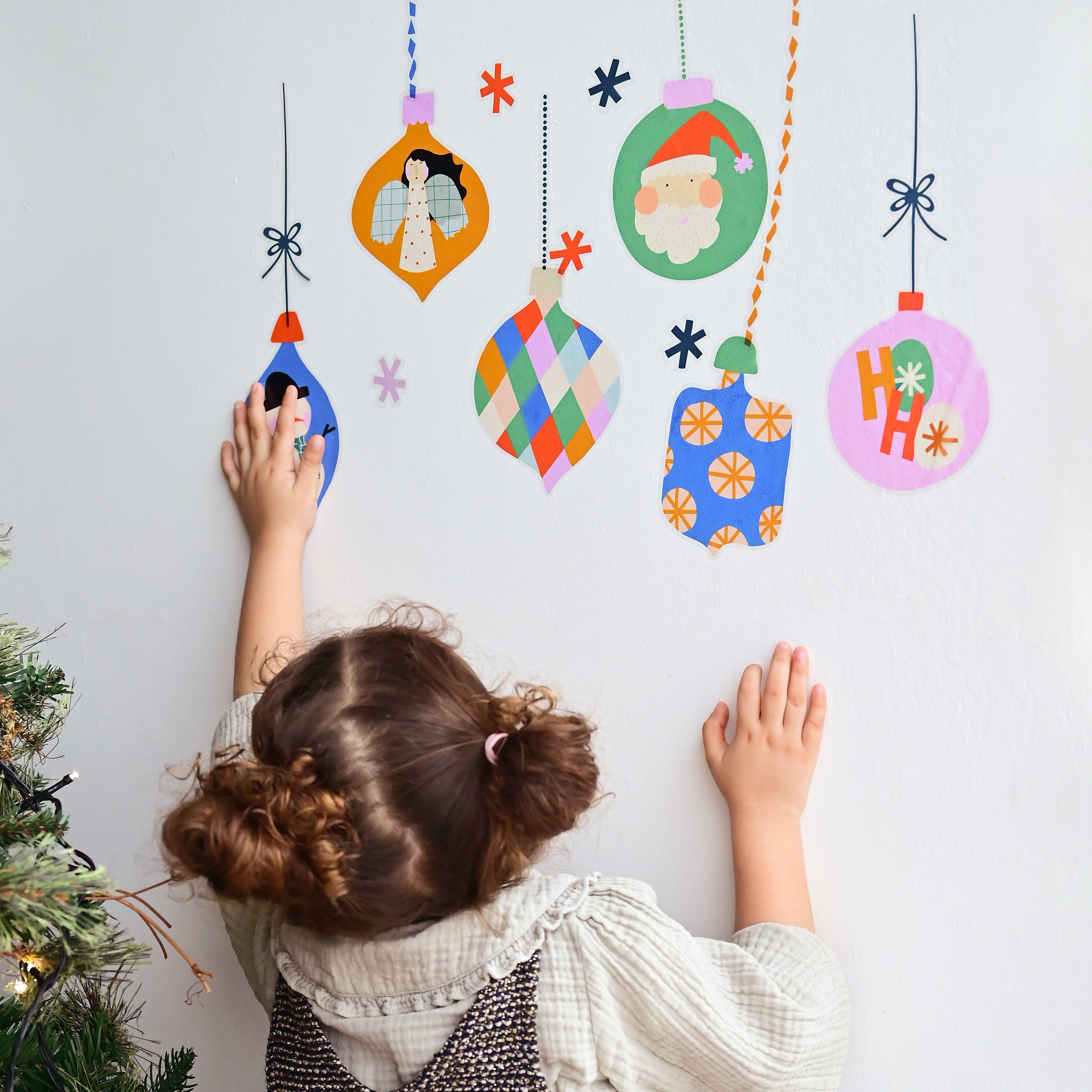 Instant Decor Decals - Hanging Ornaments