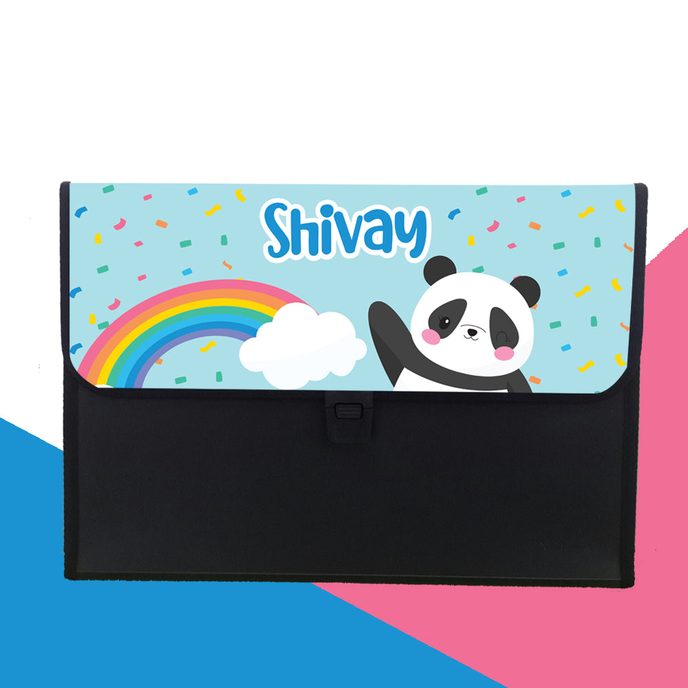 Personalised black Folder