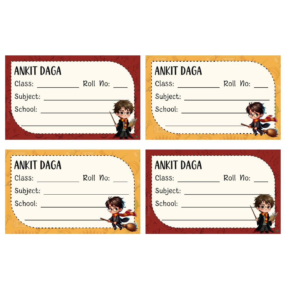 PD School Book Labels