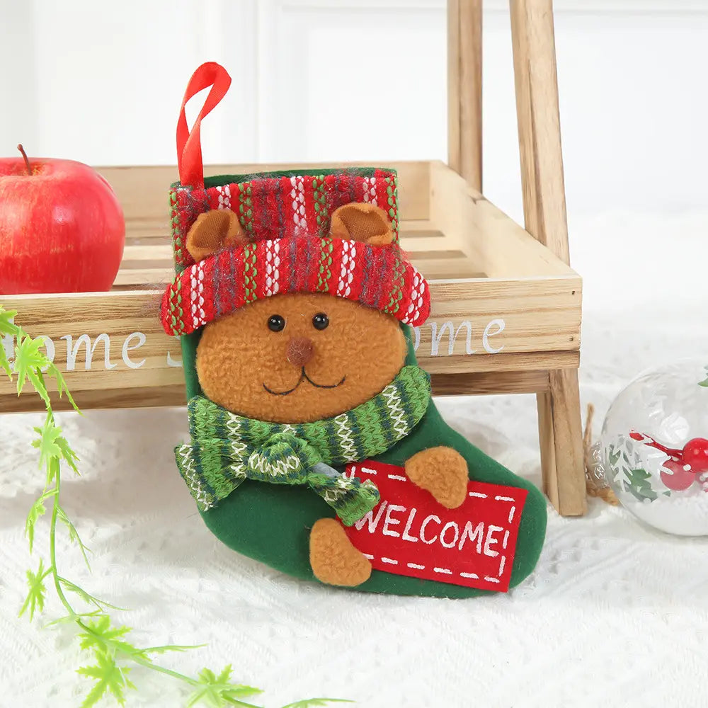 Ho Ho Ho Surprise! Mini Stocking (Reindeer)