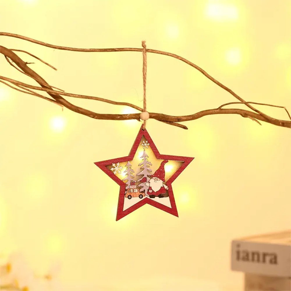 Starlight Gnome Ornament- Star