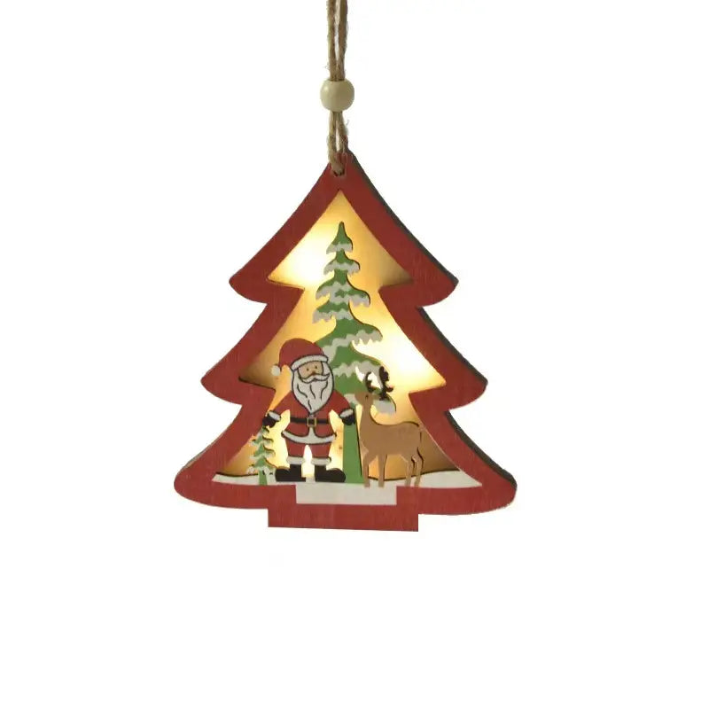 Starlight Snow Ornament- Tree