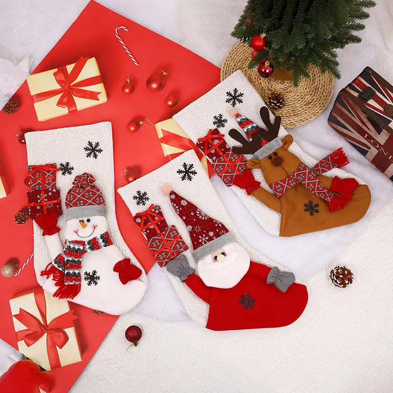 Babble Wrap Surprise Wishes Stocking (Snowman)