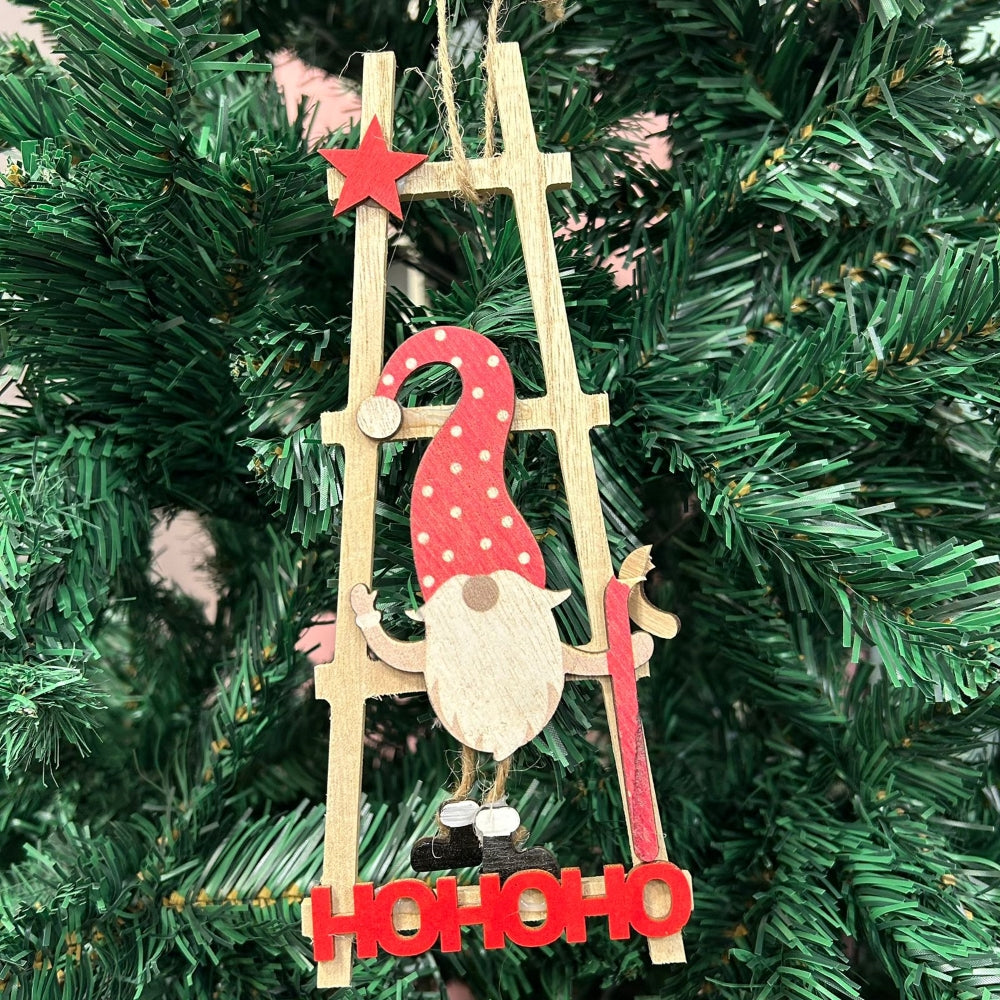 Ho Ho Ho Gnome Ornament