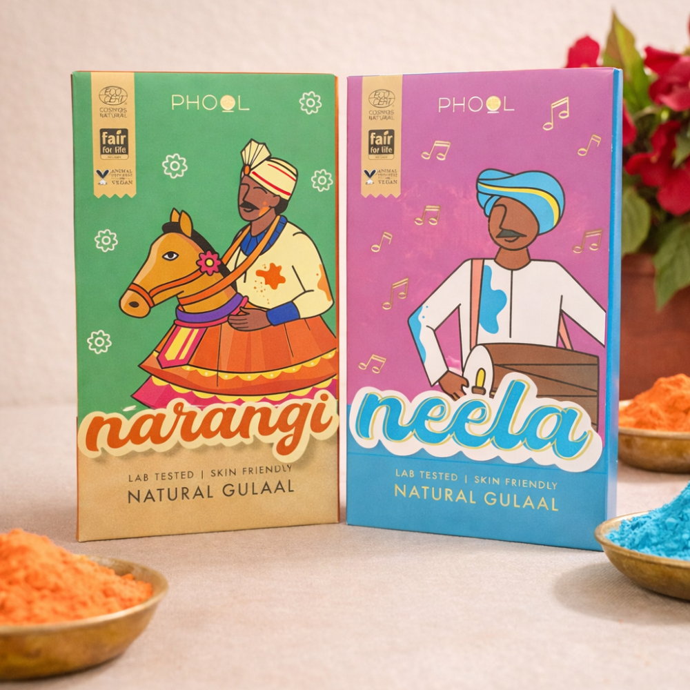Phool Natural Holi Gulaal(Set of 4)