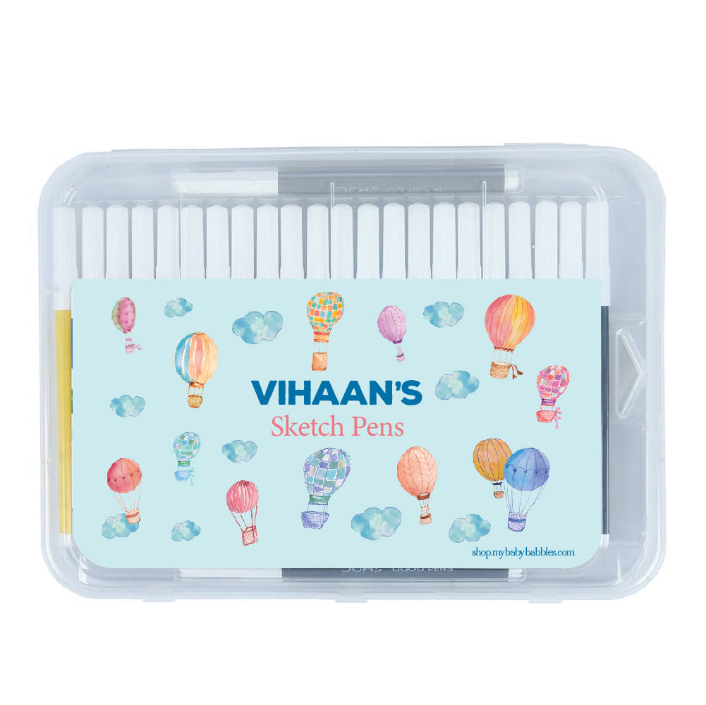 Personalised Aqua Sketch Pens